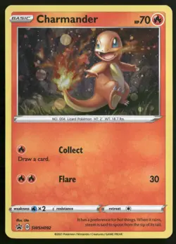 Charmander - SWSH: Sword & Shield Promo Cards SWSH092 Pokemon TCG - Image 1