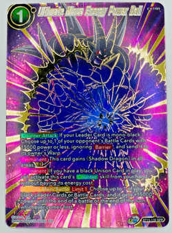 Ultimate Minus Energy Power Ball | BT15-139 SPR | Dragon Ball Super Card Game LP - Image 1