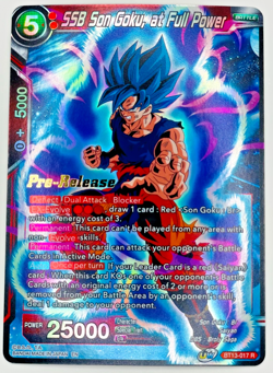 SSB Son Goku at Full Power PRERELEASE Foil Dragon Ball Super Card Game | LP - Image 1