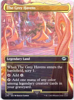 #443 The Grey Havens (Borderless) Universes Beyond LOTR Tales of Middle-earth - Image 1