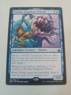 MTG Toothy, Imaginary Friend Battlebond 012/254 Regular Rare - Image 1