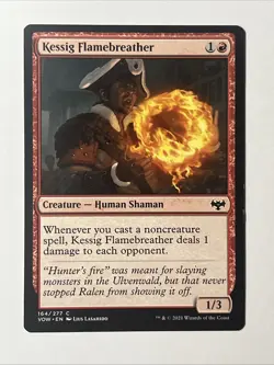 MTG Kessig Flamebreather - 164 / English /magic The Gathering - Image 1