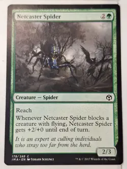 Netcaster Spider - Iconic Masters - Magic the Gathering MTG Nice! - Image 1
