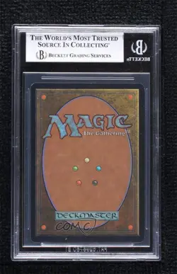 Llanowar Wastes Foil Magic: Apocalypse BGS 9 MINT 2001 - Image 2