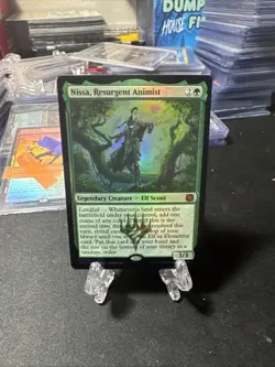 Nissa, Resurgent Animist – Foil Aftermath NM Mythic Elf MTG - Image 1