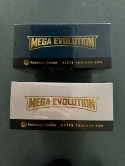 Pokemon Mega Evolution Pokemon Center Elite Trainer Box ETB Set of 2 Sealed - Image 2