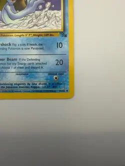 #35/62 Golduck Normal Uncommon - Pokemon TCG Fossil - Vintage - LP (See Photos) - Image 5