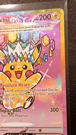 Pokemon Pikachu ex 277/217 Ascended Heroes Special Illustration Rare! - Image 3
