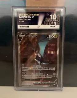 Pokemon TCG Noivern v Evolving Skies Holo Ultra Rare 196/203 Ace 10 GEM MINT - Image 1