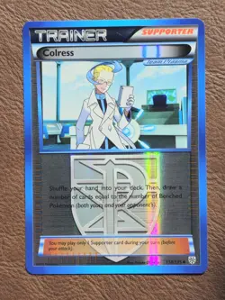 Colress Team Plasma 118/135 Reverse Holo Pokemon Plasma Storm NM - Image 1