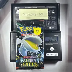 2240g Paldean Fates Booster Pack Pokemon TCG New Sealed - Image 1