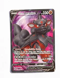 Hisuian Arcanine V ~ Pokemon Silver Tempest ~ Full Art Holo Ultra Rare 179/195 - Image 1