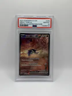 Pokemon Great Tusk EX Special Illustration SV Base Set 246/198 PSA 10 - Image 2