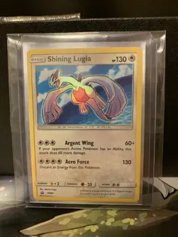 Pokemon TCG Shining Lugia SM82 Holo Rare 2017 Shining Legends Promo - Image 1