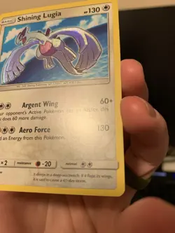 Pokemon TCG Shining Lugia SM82 Holo Rare 2017 Shining Legends Promo - Image 3