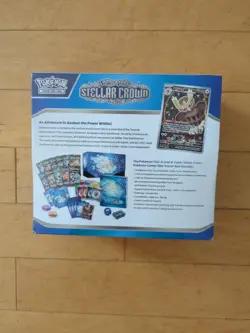 Pokemon Stellar Crown Pokemon Center Exclusive Elite Trainer Box ETB Sealed - Image 2