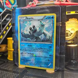 Beartic Next Destinies Reverse Holo Pokemon TCG 37/99 Black & White 4 Rare - Image 2
