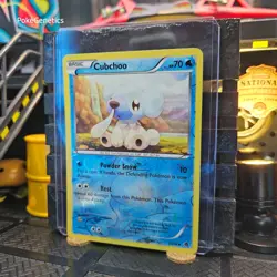Cubchoo Emerging Powers Reverse Holo Pokemon TCG 28/98 Black & White Common - Image 2