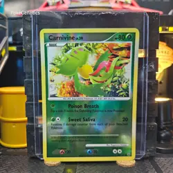 Carnivine Platinum Reverse Holo Pokemon TCG 68/127 Common - Image 1