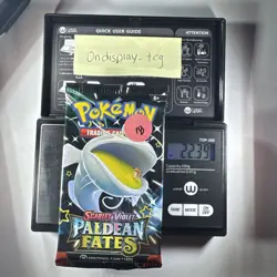 22.39g Paldean Fates Booster Pack Pokemon TCG New Sealed - Image 1