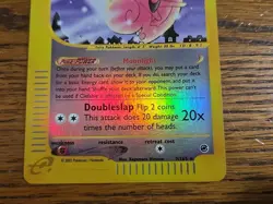 Pokemon 2002 Expedition Reverse Holo #7/165 CLEFABLE *look* - Image 3