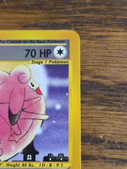 Pokemon 2002 Expedition Reverse Holo #7/165 CLEFABLE *look* - Image 5