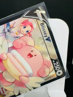 Pokemon Blissey V Full Art Ultra Rare Holo Silver Tempest TG22/TG30 250 HP - Image 3