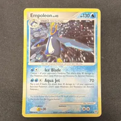 Pokemon Empoleon 4/130 Diamond & Pearl Rare Holo - Image 1