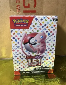 Pokemon TCG Scarlet and Violet 151 Booster Bundle - 6 Packs - Image 1