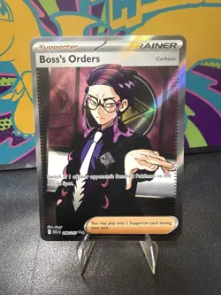Boss’s Orders 256/217 Ultra Rare Full Art Pokemon TCG Ascended Heroes - Image 1