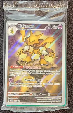 Alakazam 009 - Pokemon Mega Evolutions - ETB Promo - SEALED - Image 1