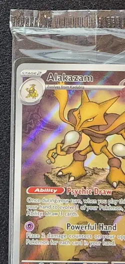 Alakazam 009 - Pokemon Mega Evolutions - ETB Promo - SEALED - Image 4