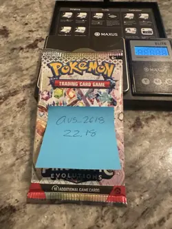 22.18g HEAVY -Pokemon Prismatic Evolution Booster Pack -Possible GODU - Image 3