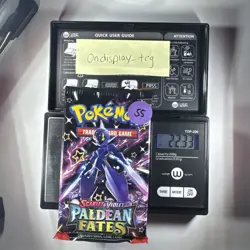 22.33g Paldean Fates Booster Pack Pokemon TCG New Sealed - Image 1