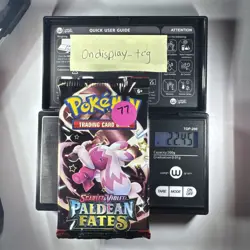 22.45g Paldean Fates Booster Pack Pokemon TCG New Sealed - Image 1