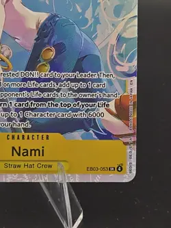One Piece Nami EB03-053 SR HEROINES EDITION ENGLISH NM 🔥TCG - Image 3