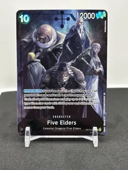 One Piece OP13-082 Five Elders SR Alt Art One Piece Carrying On His Will - Image 1