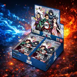 Bandai TCG Union Arena: Demon Slayer Volume 2 Factory Sealed 16 Pack Booster Box - Image 1