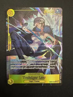 Near Mint Trafalgar Law EB03-062 Alternate Art English One Piece Card Game - Image 1