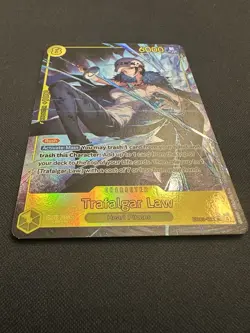 Near Mint Trafalgar Law EB03-062 Alternate Art English One Piece Card Game - Image 2