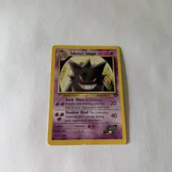 Pokemon TCG Sabrina's Gengar Gym Challenge 29/132 Unlimited Edition Rare Card - Image 1