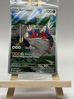 Koraidon 014 Sv: Scarlet & Violet Promo Cards Holo SEALED - Image 1