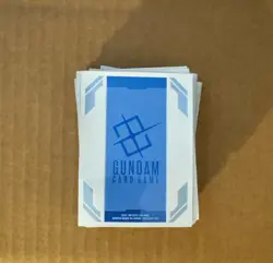 Gundam Card Game - Bandai - Official Card Sleeves 01 - Game Logo - Image 1
