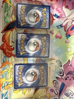 Pokemon Mega Charizard X EX Holo Mega Evolution PLB 013/094 Lot of 3 Cards - Image 3