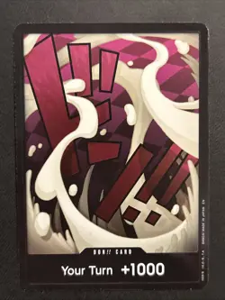 One Piece A Fist of Divine Speed KATAKURI Don!! Card DP-07 DOUBLE PACK ENGLISH - Image 1
