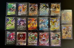 Pokemon V / VMAX / VSTAR Lot – 17 Cards – Rayquaza VMAX Gengar Victini + More NM - Image 1