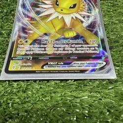 Jolteon Vmax 051/203 Evolving Skies NM Full Art Ultra Rare Pokemon Card - Image 2