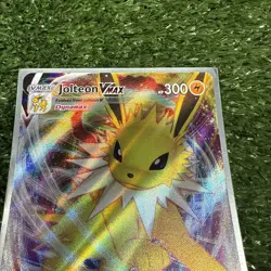 Jolteon Vmax 051/203 Evolving Skies NM Full Art Ultra Rare Pokemon Card - Image 3