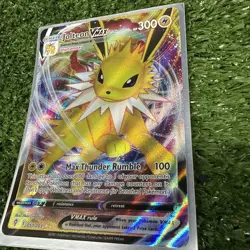 Jolteon Vmax 051/203 Evolving Skies NM Full Art Ultra Rare Pokemon Card - Image 4