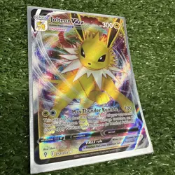 Jolteon Vmax 051/203 Evolving Skies NM Full Art Ultra Rare Pokemon Card - Image 5